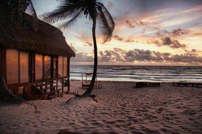 Casa Violeta Otel Tulum Dış mekan fotoğraf