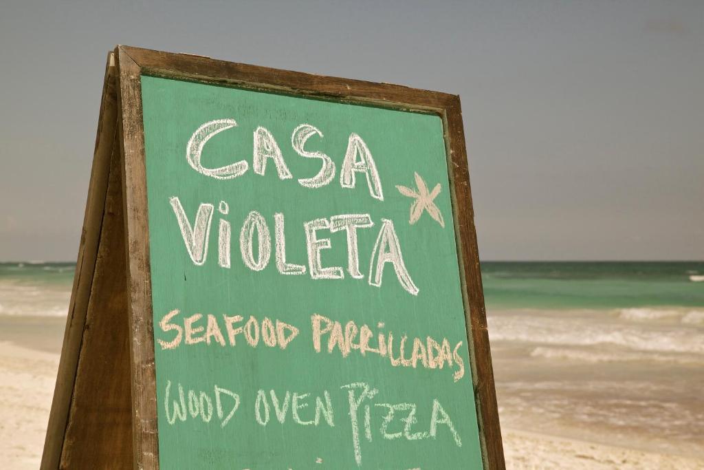 Casa Violeta Otel Tulum Dış mekan fotoğraf