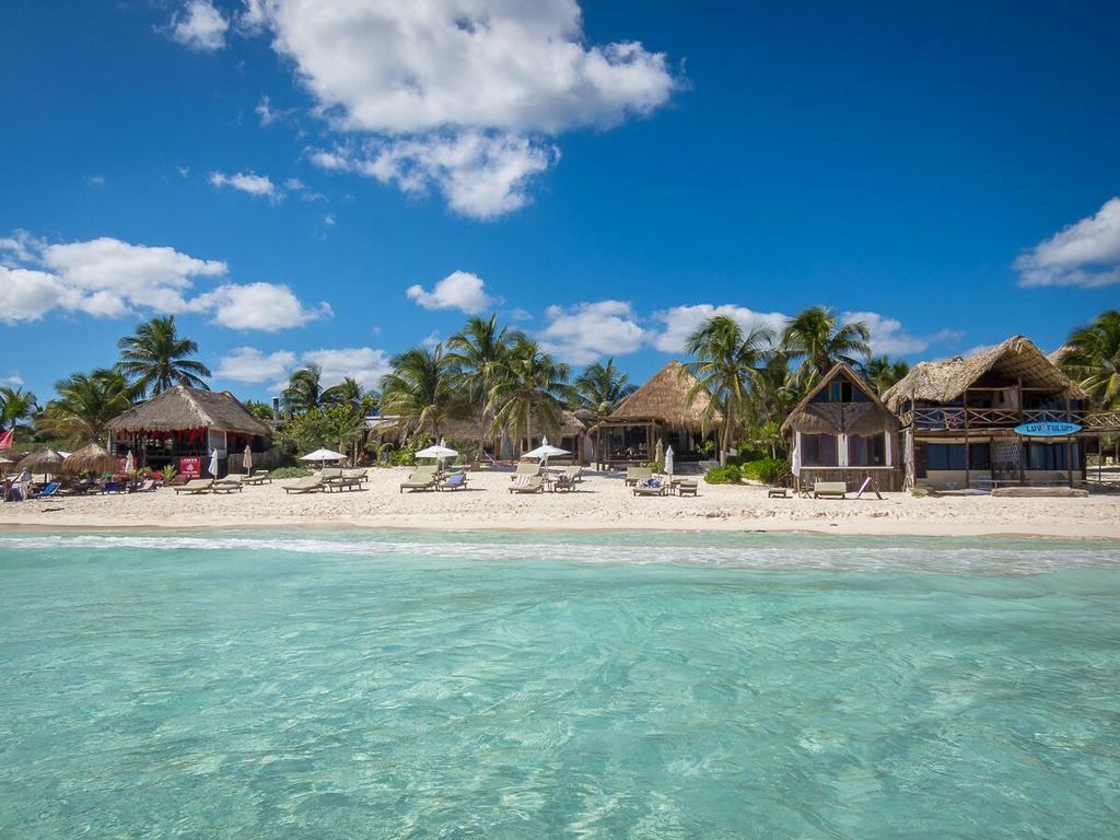 Casa Violeta Otel Tulum Dış mekan fotoğraf
